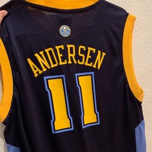 Vintage NBA Denver Nuggets Jersey #11